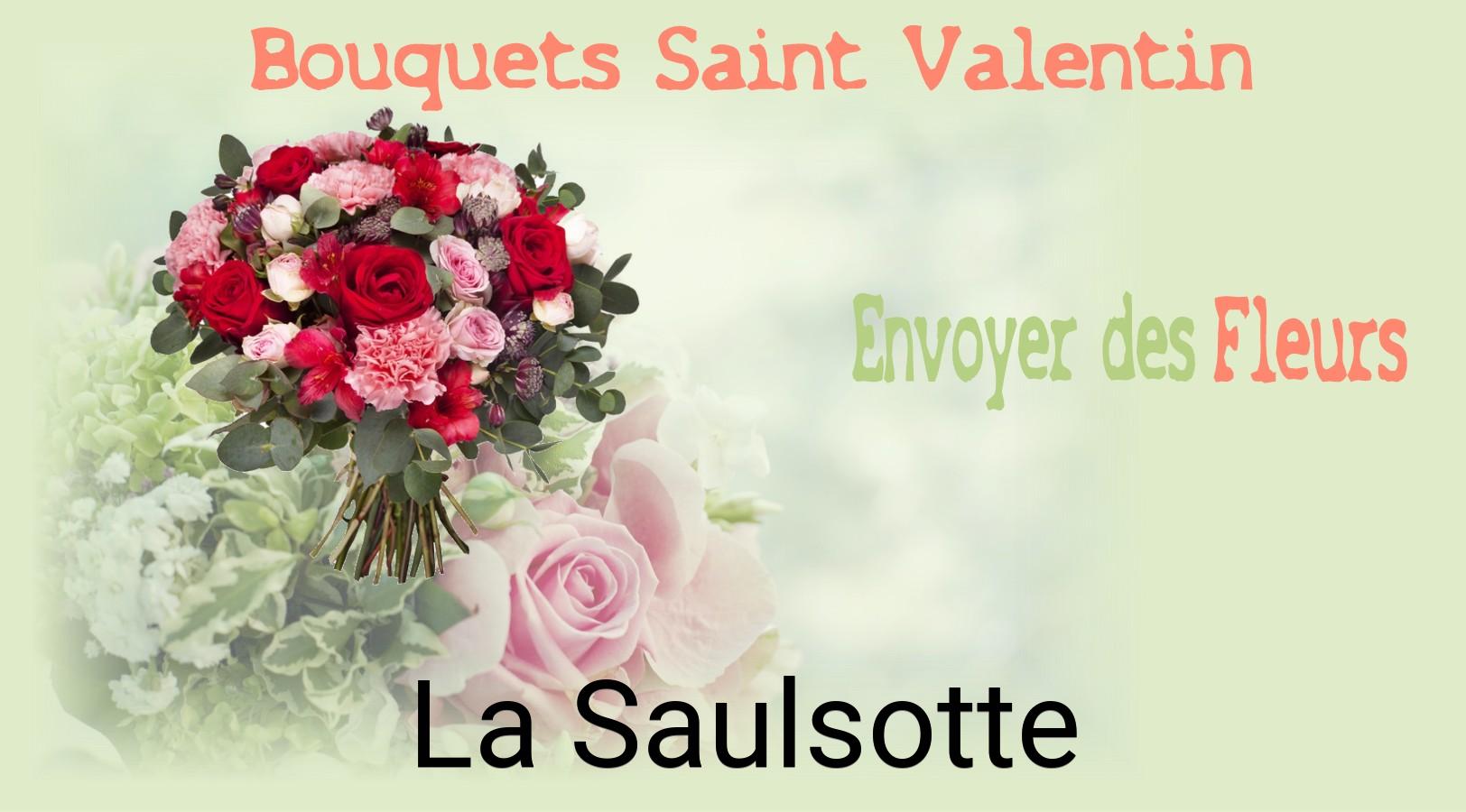 Roses de Saint-Valentin livrées à La Saulsotte
